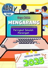 Load image into Gallery viewer, (Viewer Copy-No Physical Book) Kompilasi terbaik Peraduan Saya Boleh Mengarang 2025 - Peringkat Menengah