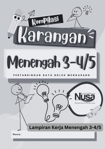 Kompilasi Karangan Menengah 3 - 5  & Lampiran Kerja & Contoh Jawapan